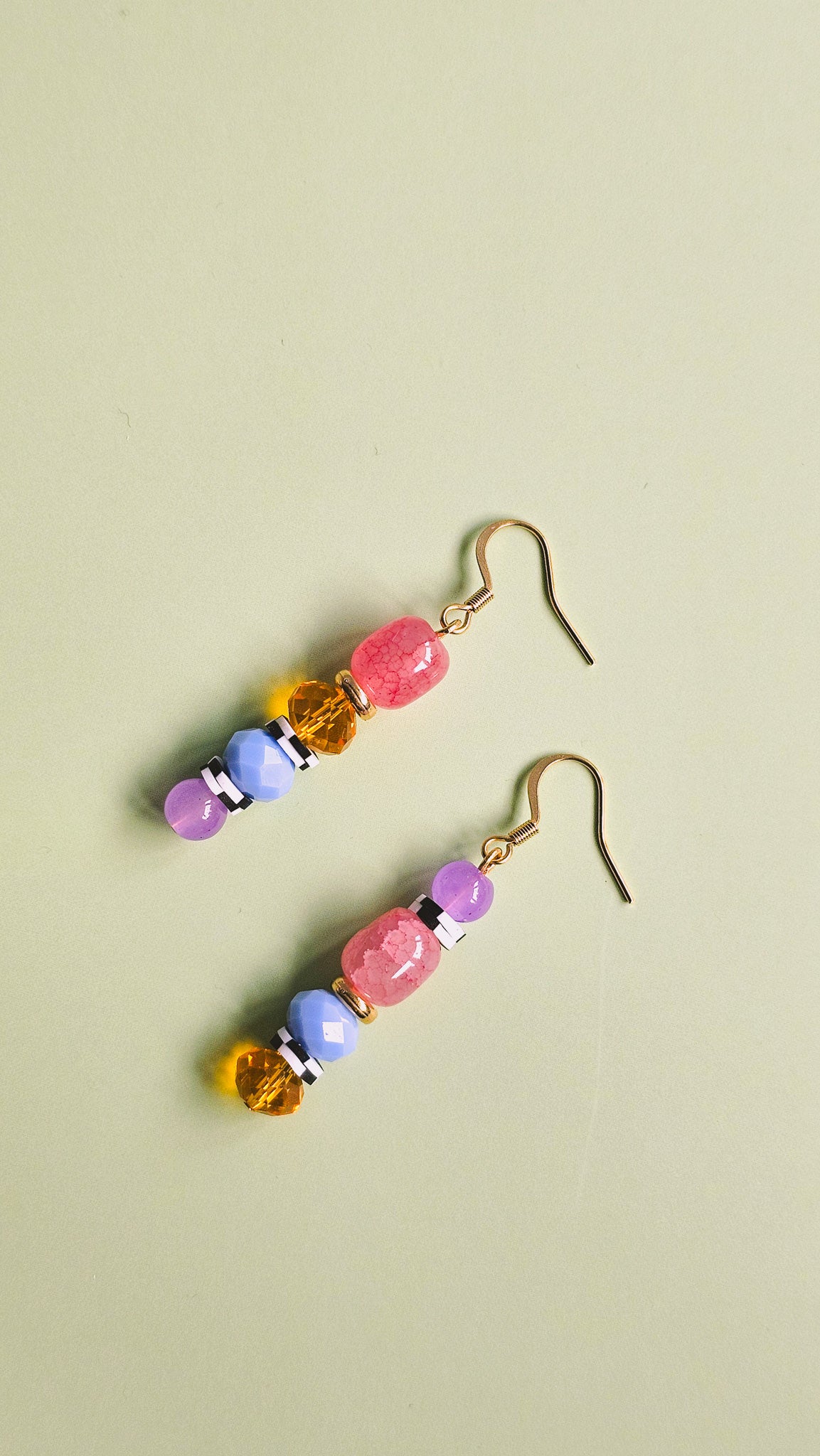 Vintage Retro Dangle Earrings