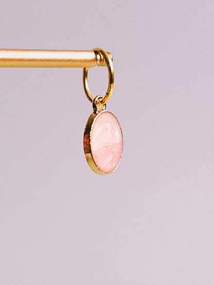 Pink Sand Charm for Opaluxe Charm Hoops
