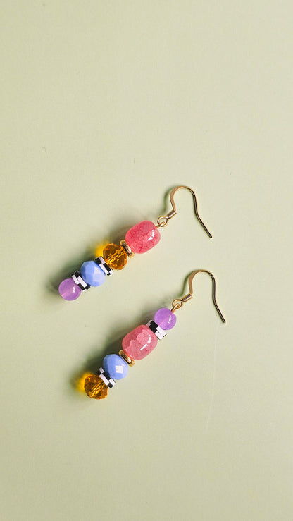 Vintage Retro Dangle Earrings