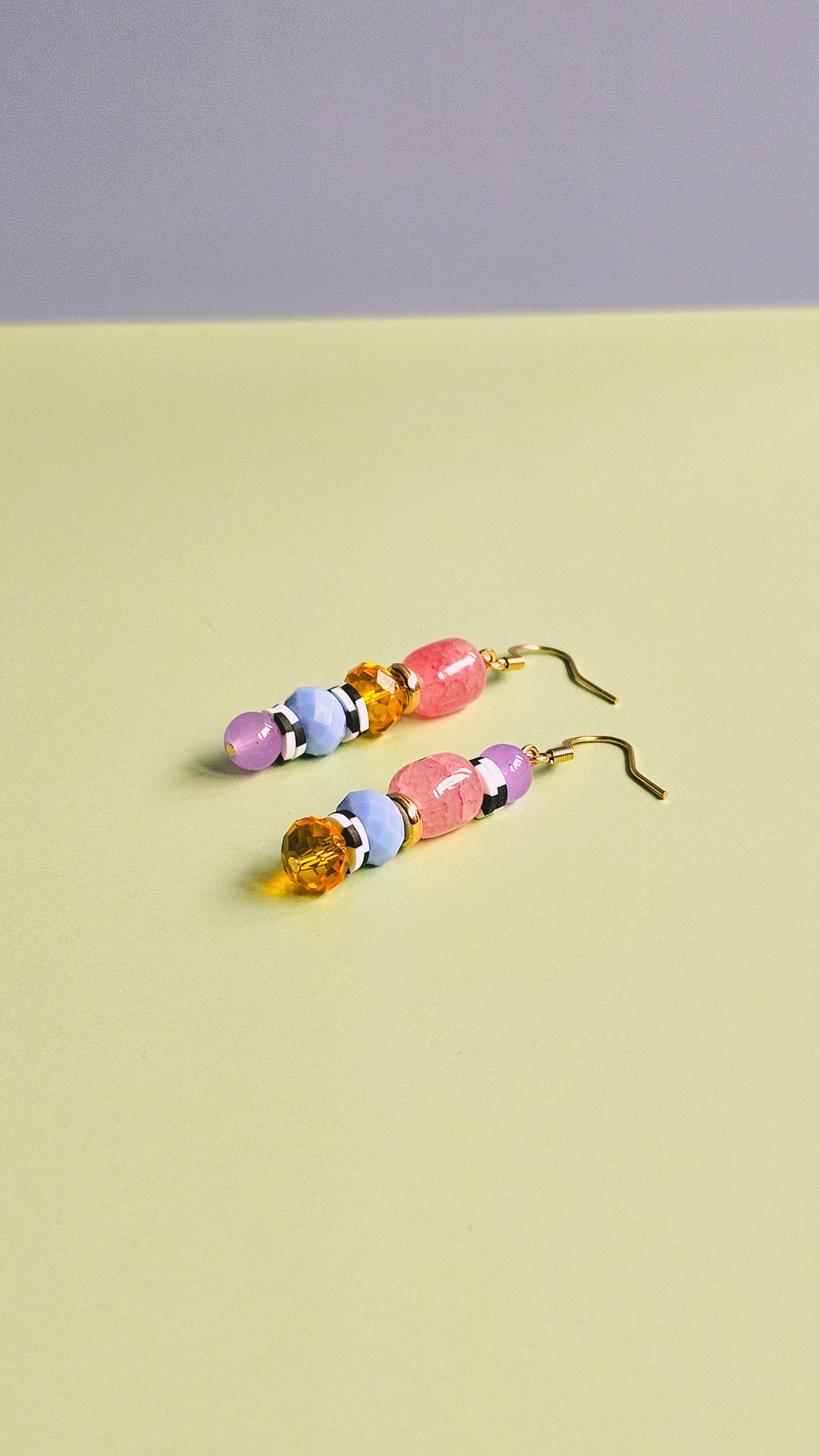 Vintage Retro Dangle Earrings