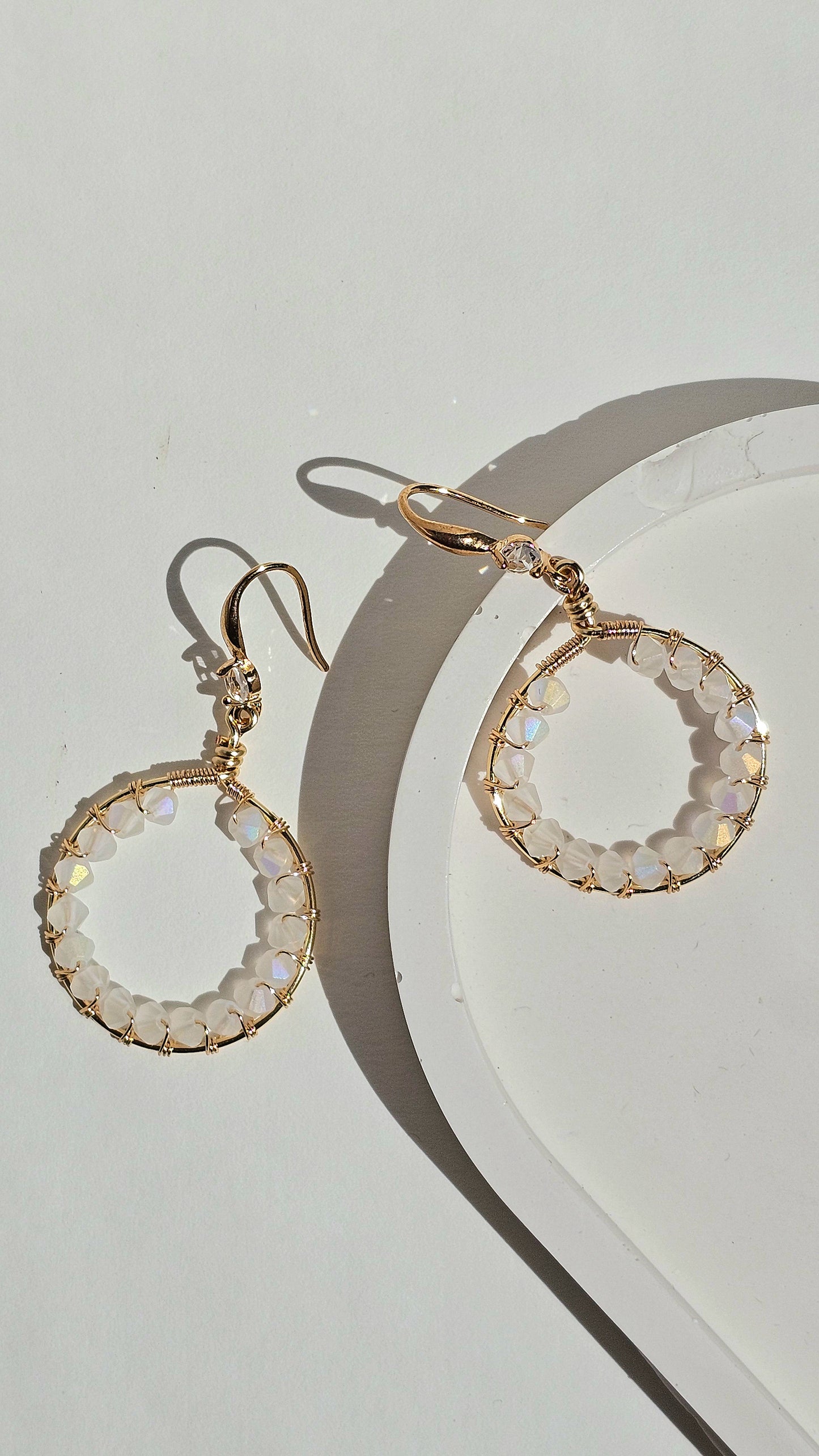 Stardust ✦ Sultry Bridal & Everyday Jewellery, Perfect for Summer, Lightweight Earrings