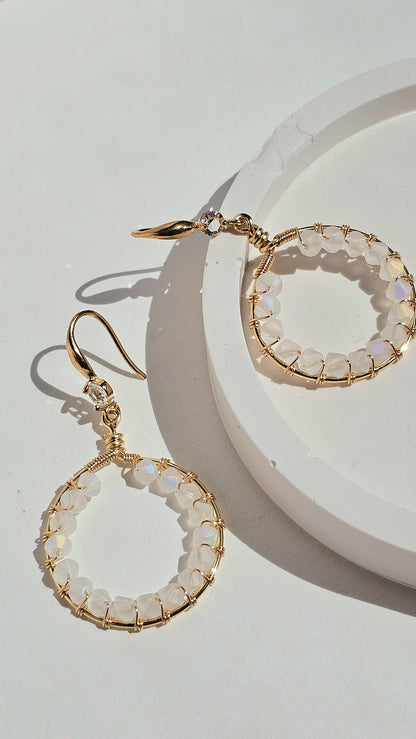 Stardust ✦ Sultry Bridal & Everyday Jewellery, Perfect for Summer, Lightweight Earrings