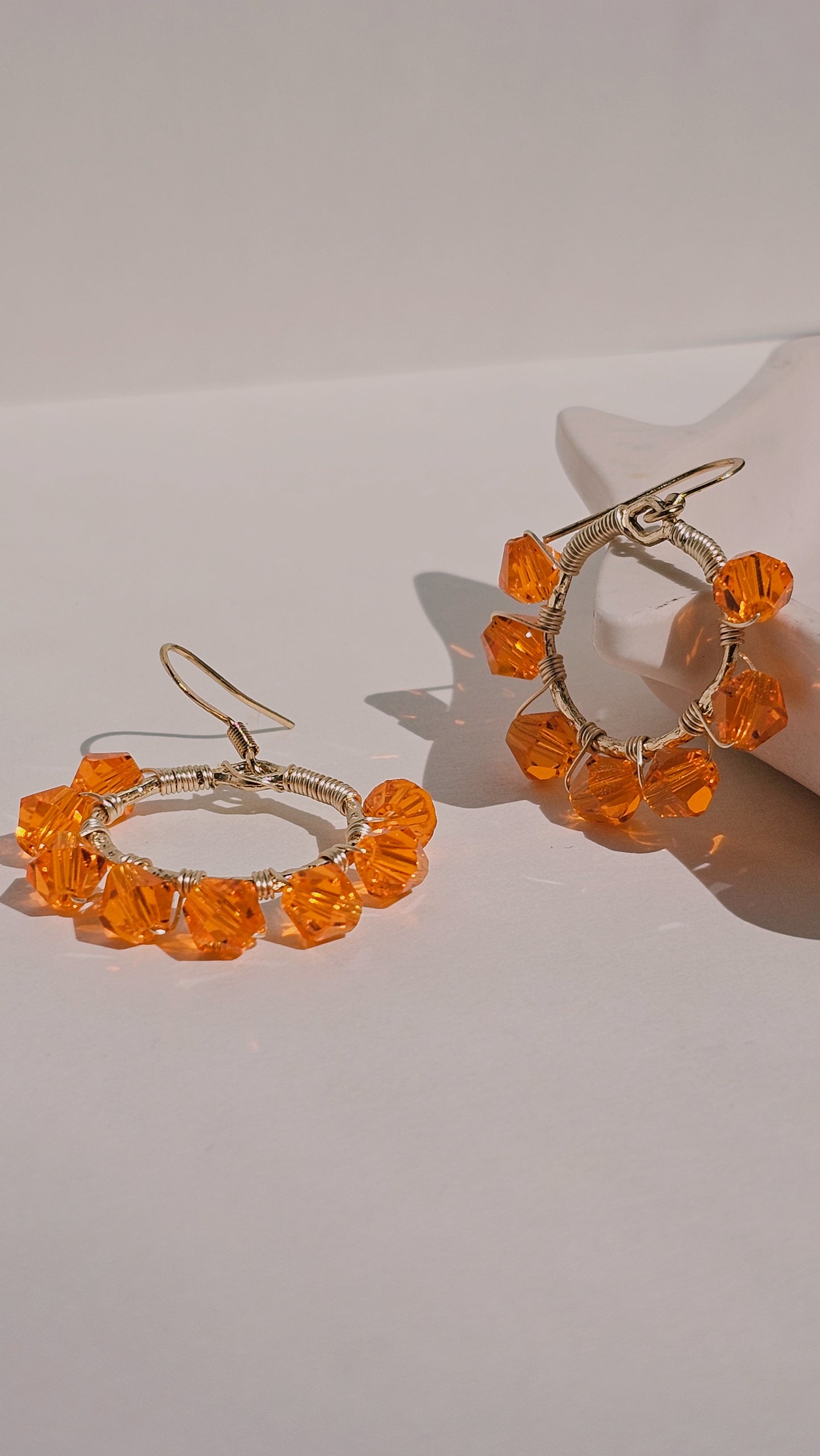 Citrus Gold ✦ Bold Jewellery, Glass Accessories, Whimsical Jewellery