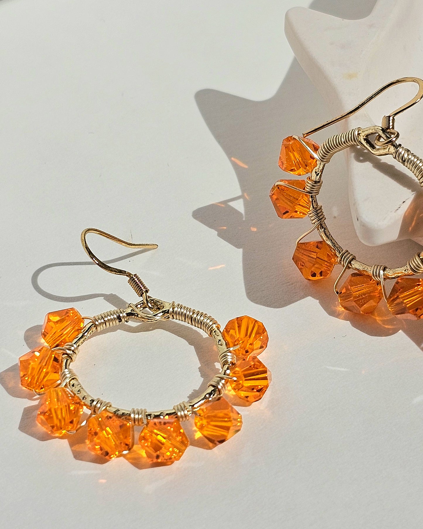 Citrus Gold ✦ Bold Jewellery, Glass Accessories, Whimsical Jewellery