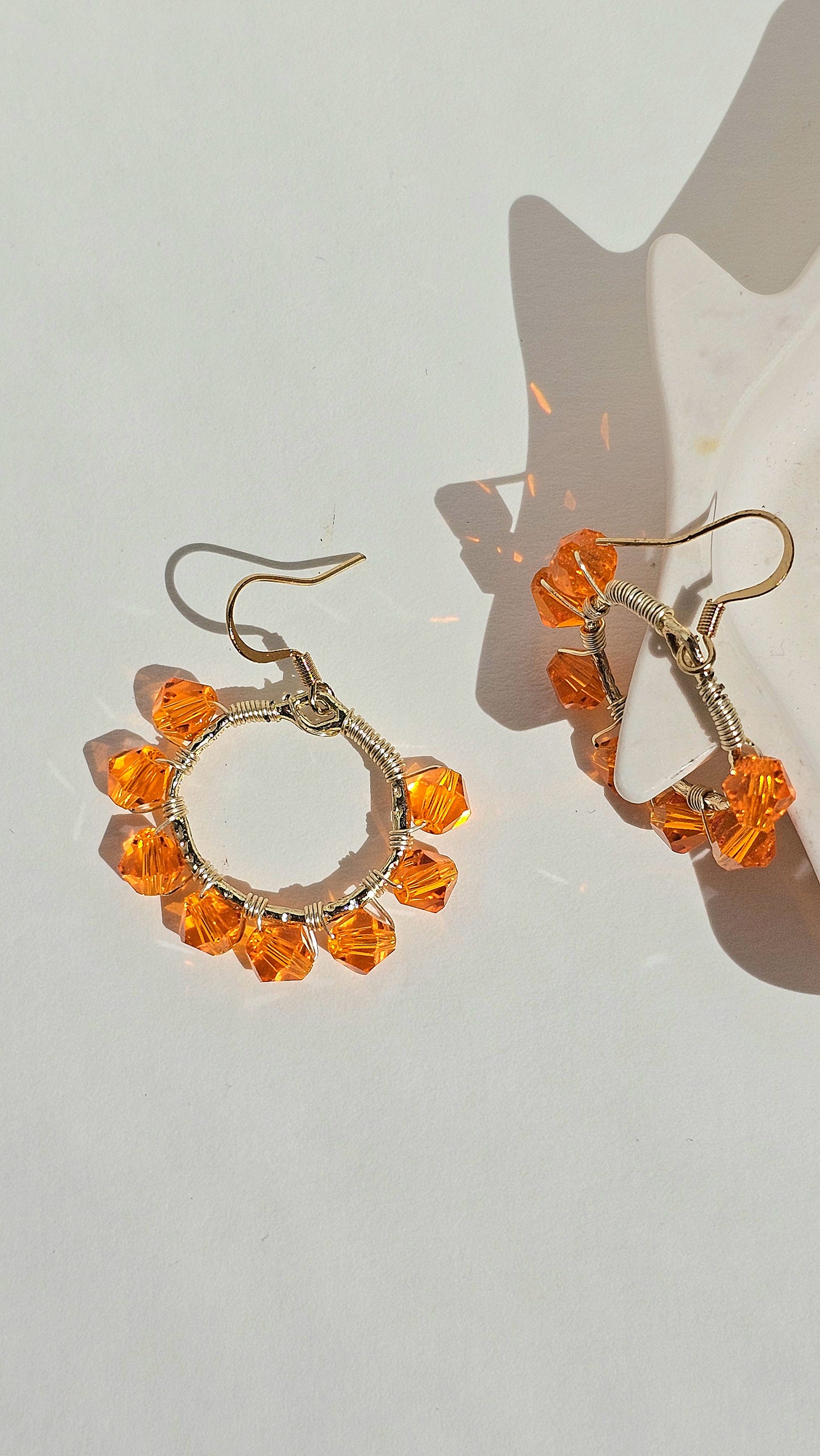 Citrus Gold ✦ Bold Jewellery, Glass Accessories, Whimsical Jewellery