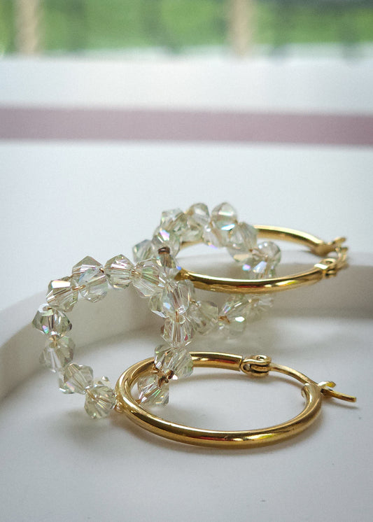 Charmed Hoops: The Ultimate Girlie Girl Earrings