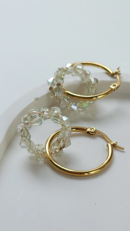 Charmed Hoops: The Ultimate Girlie Girl Earrings