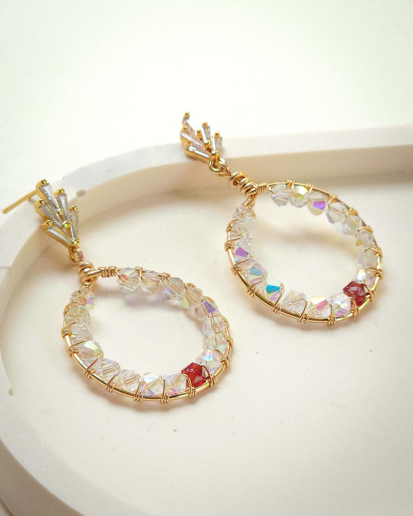 Dotty ✦ Nostalgic Bold Jewellery, Vintage Inspired, Earrings for Whimsical Humans