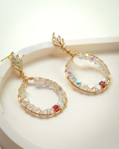 Dotty ✦ Nostalgic Bold Jewellery, Vintage Inspired, Earrings for Whimsical Humans