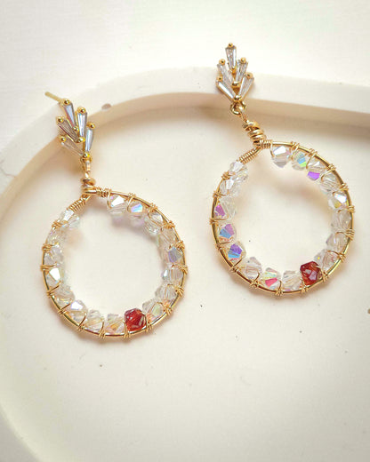 Dotty ✦ Nostalgic Bold Jewellery, Vintage Inspired, Earrings for Whimsical Humans