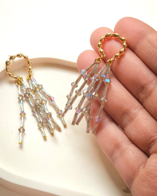 Starlight ✦ Feminine, Lightweight, Luxurious Glass Unique Jewellery, Earrings