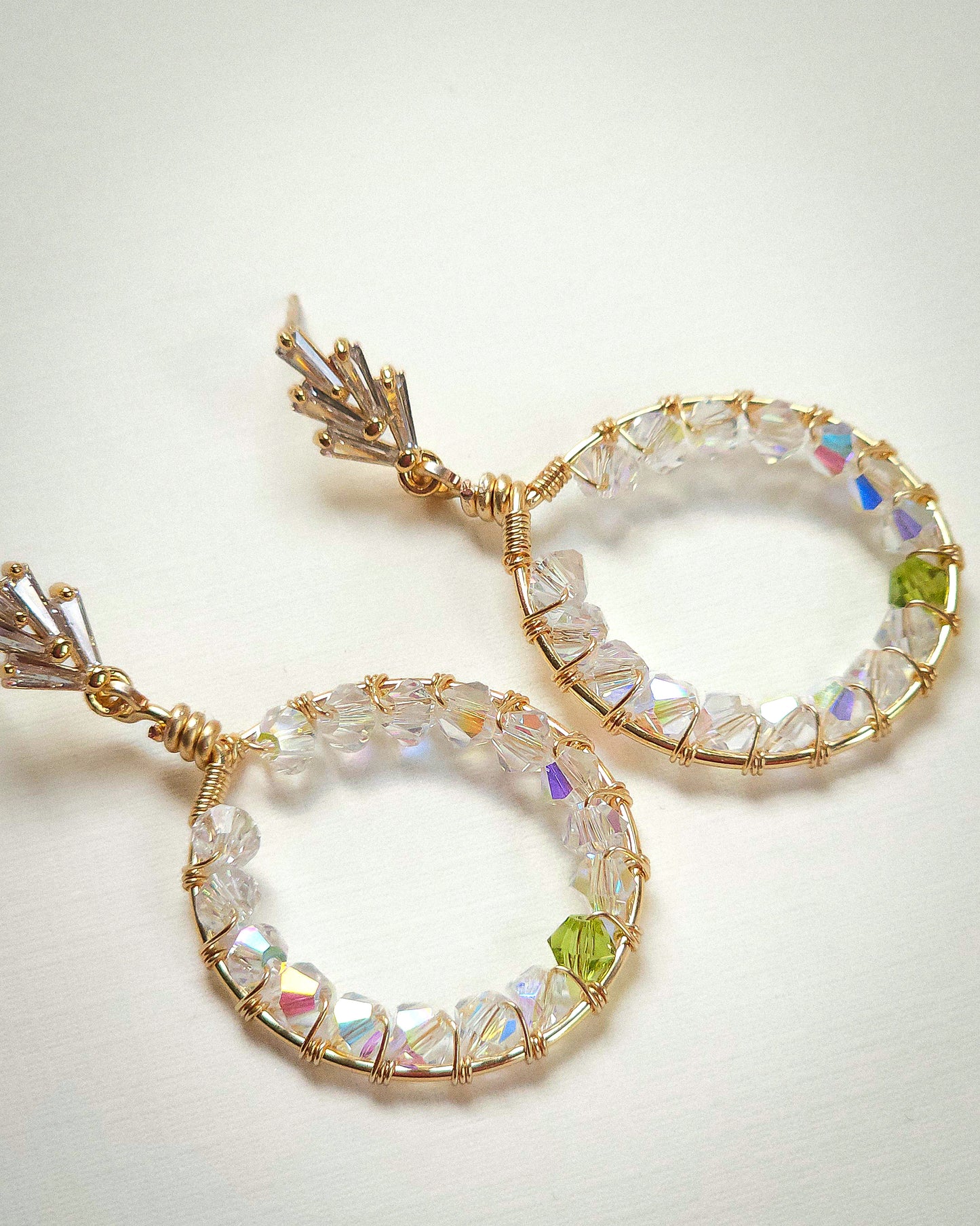 Rooted ✦ Bold Jewellery, Bridal, Everyday Earrings, Glass Unique One of a Kind