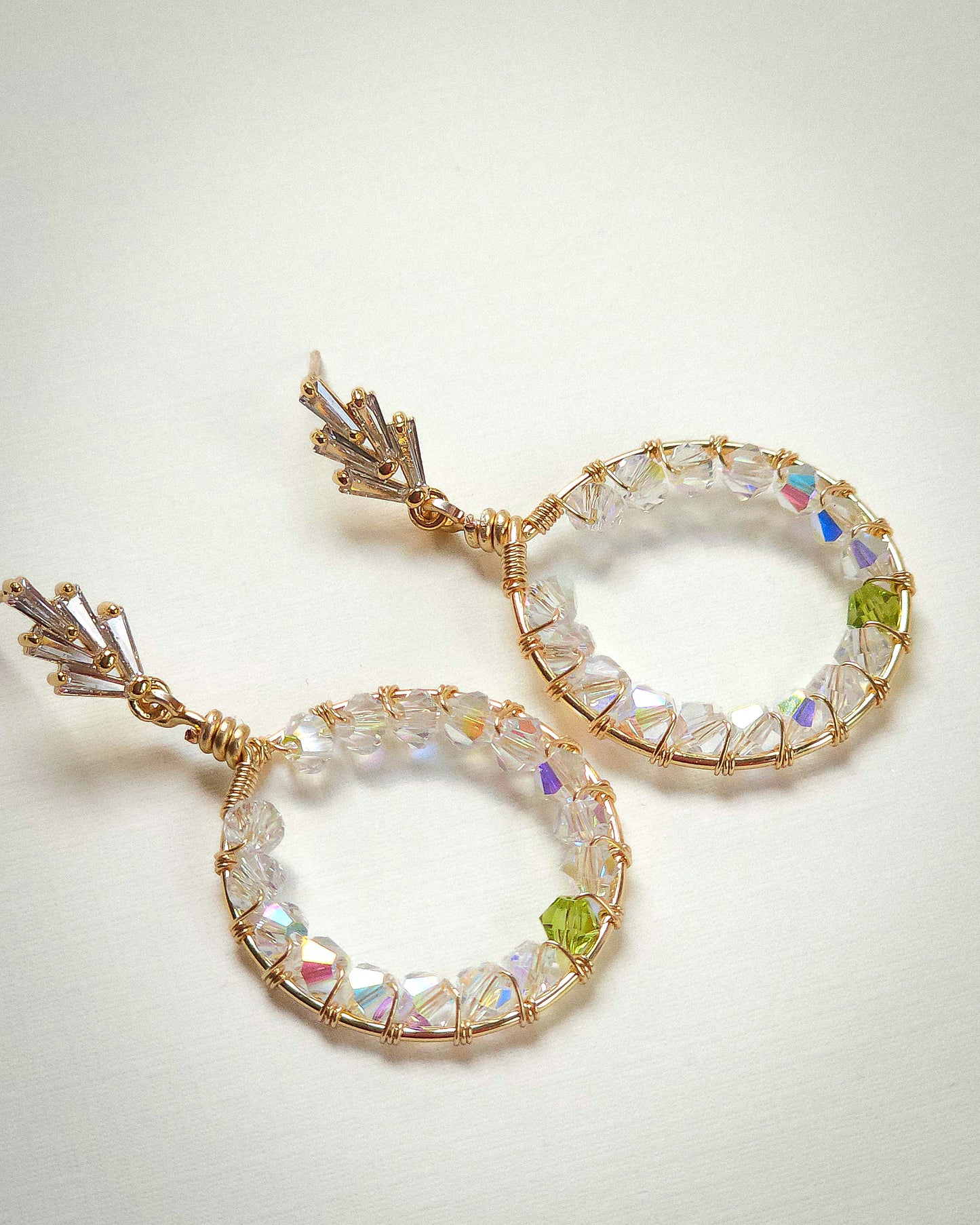 Rooted ✦ Bold Jewellery, Bridal, Everyday Earrings, Glass Unique One of a Kind