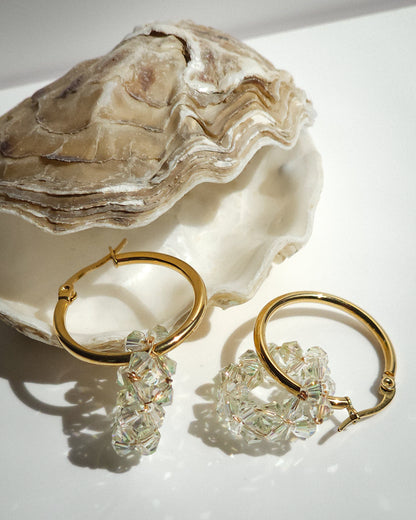 Charmed Hoops: The Ultimate Girlie Girl Earrings