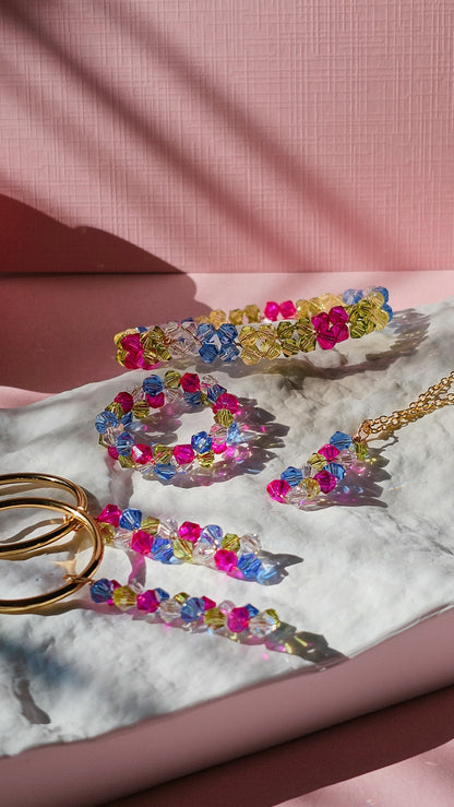 The Flora Nova Collection | Vibrant Nature-Inspired 18k Gold Plated Jewellery