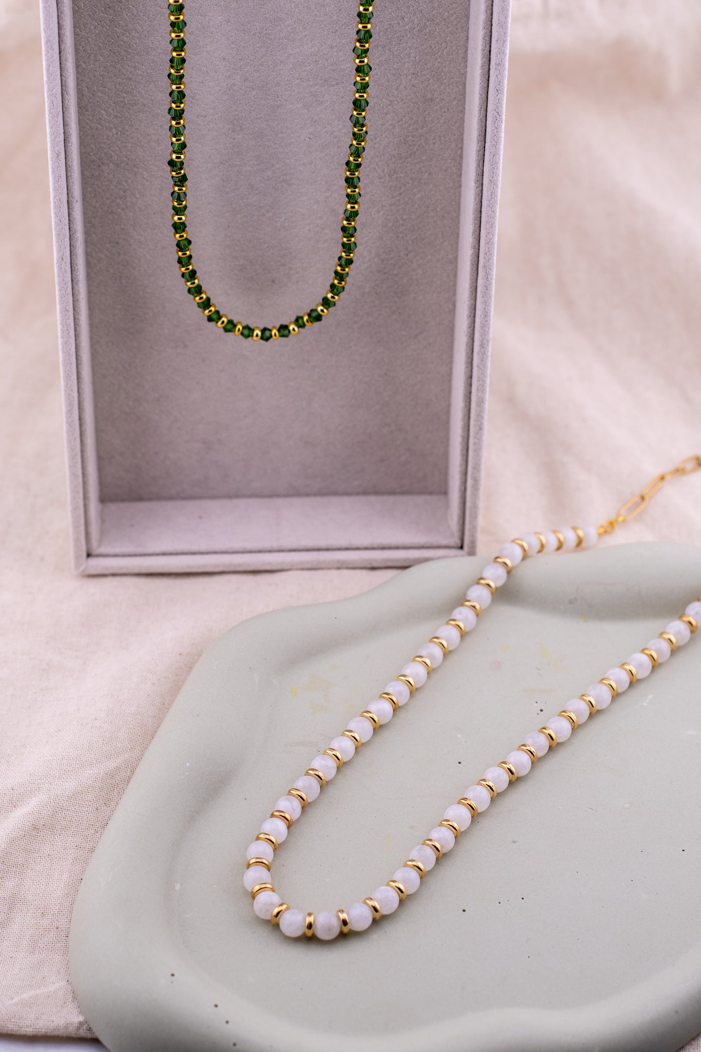 Moonstone Romance Necklace