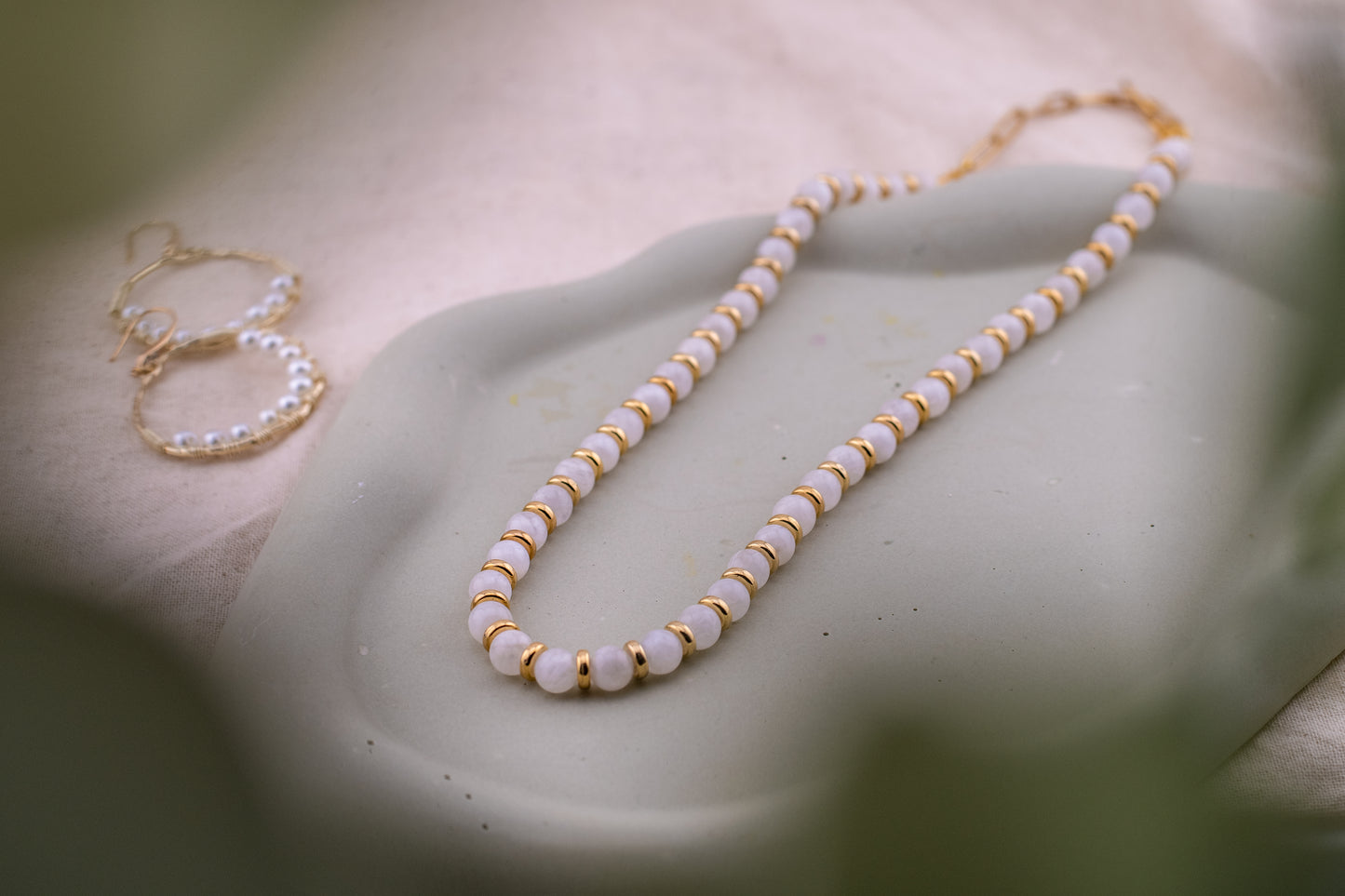 Moonstone Romance Necklace