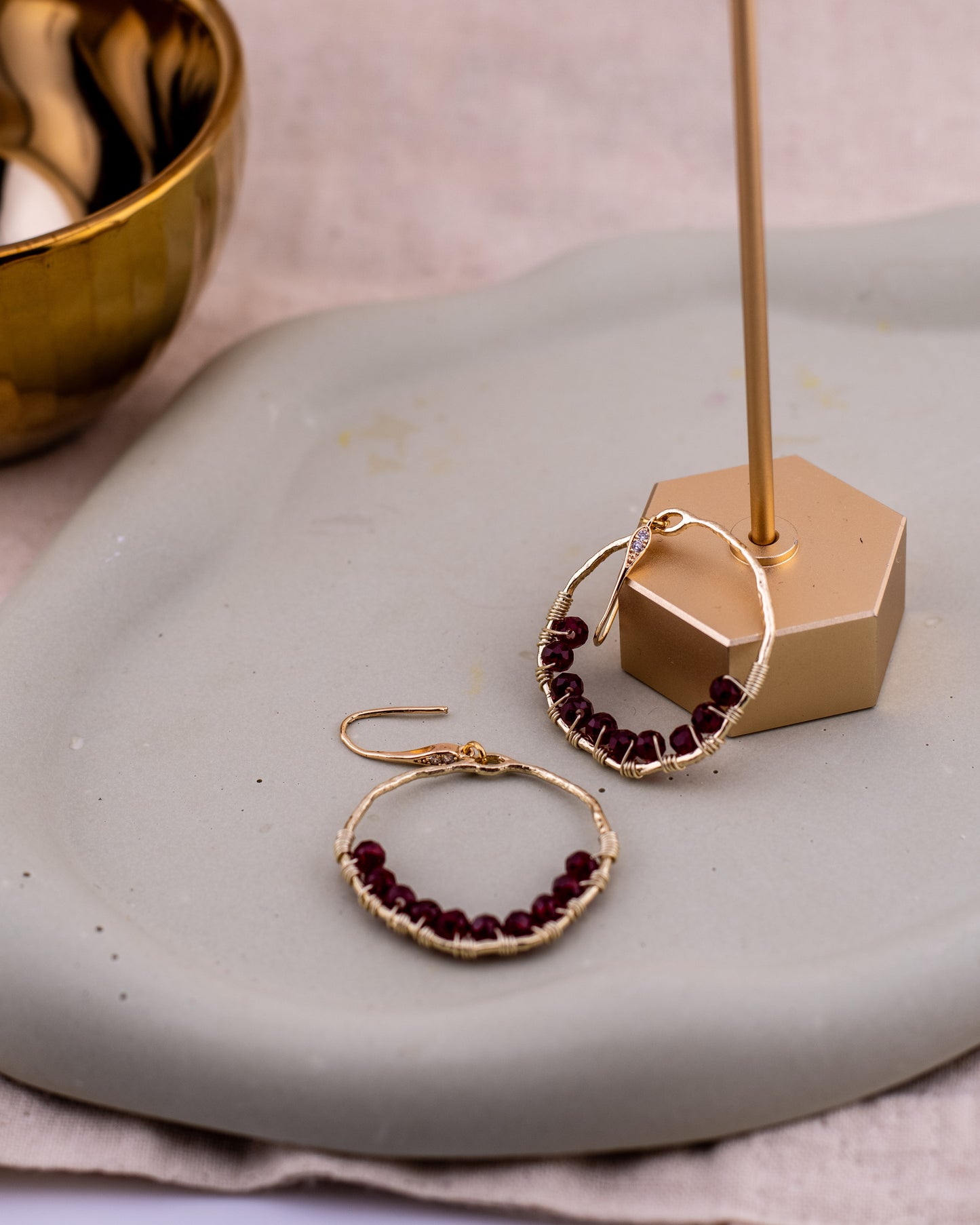 The Scarlet Solstice Hoop Drops