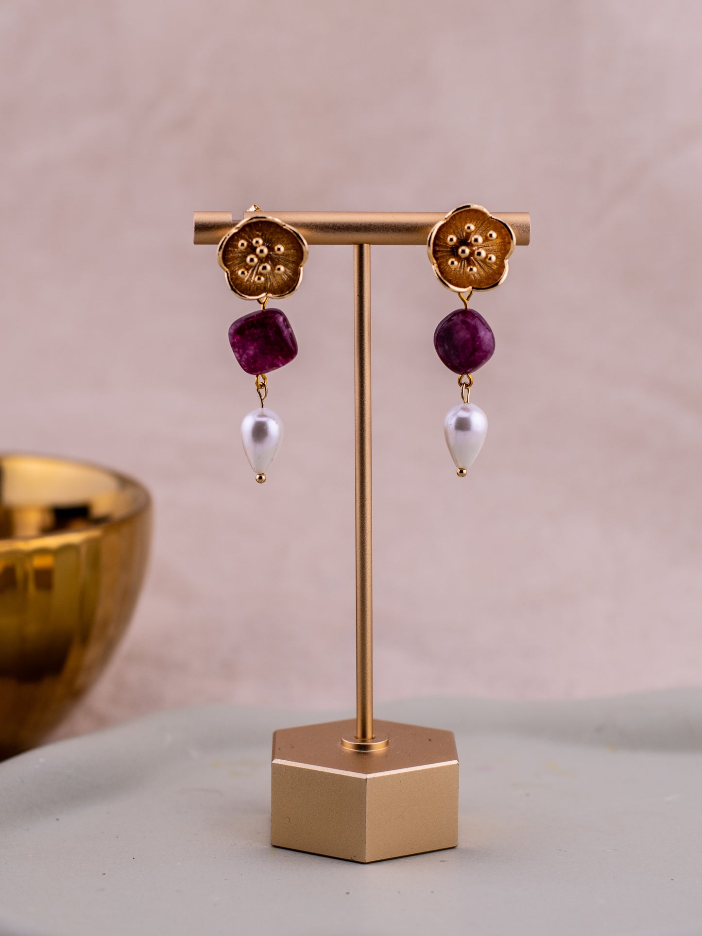 The Fuchsia Flora Pearl Drops