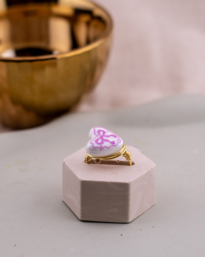 The Heirloom Heart Wire-Wrapped Ring