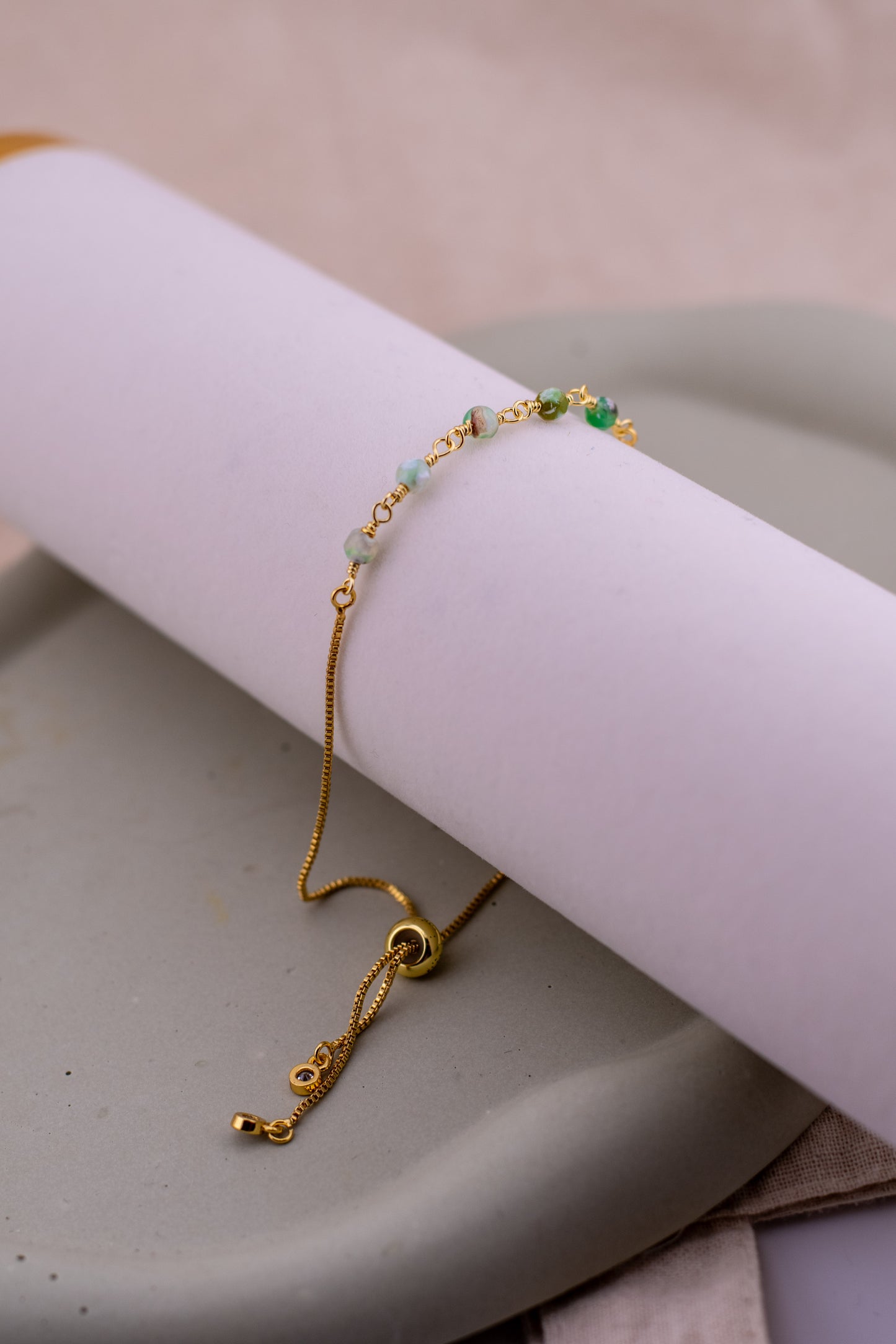 The Verdant Earth Adjustable Bracelet