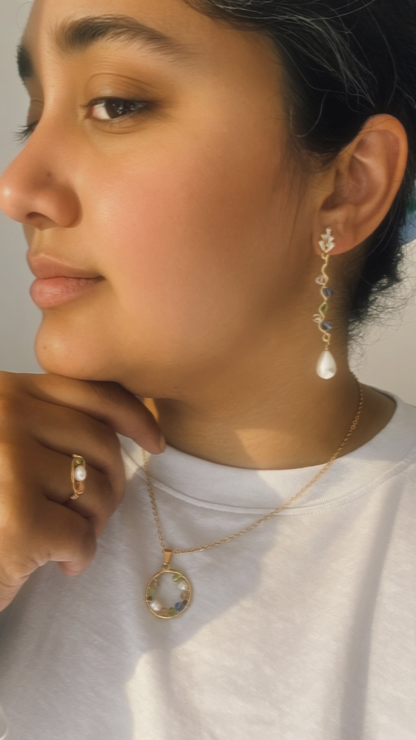 Petals & Puddles: A Collection of Spring, Unique Jewellery