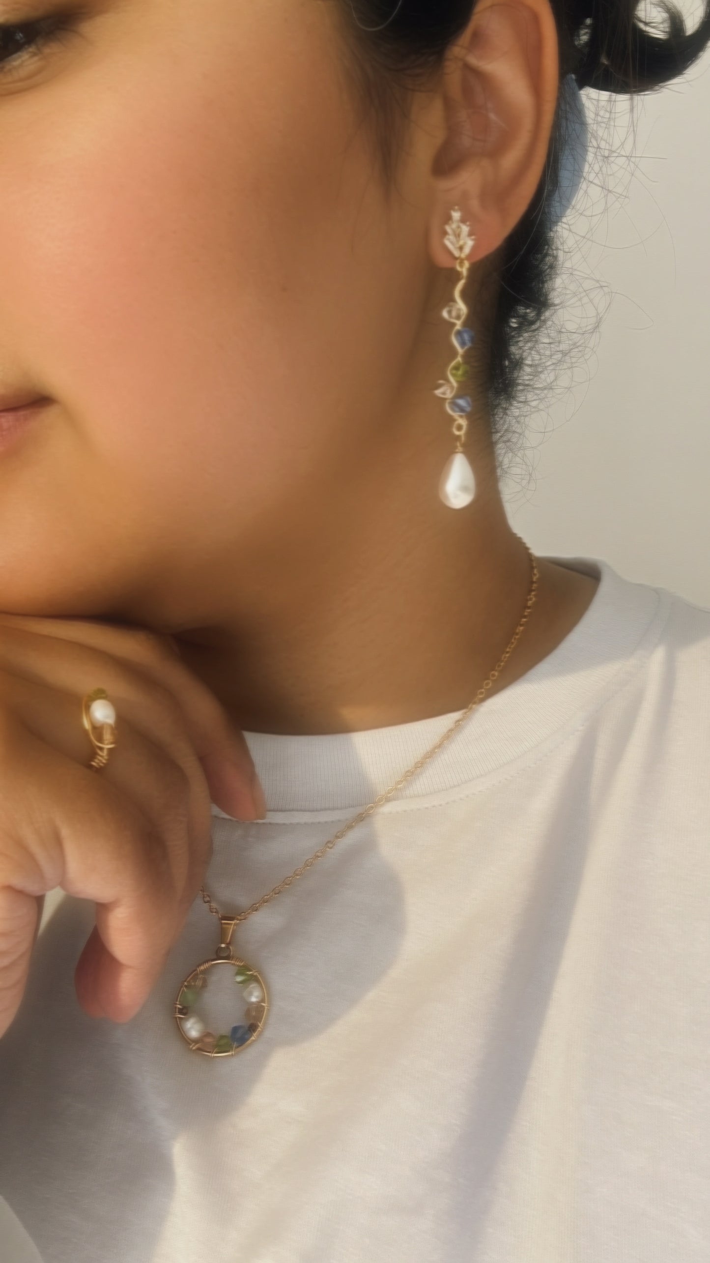 Petals & Puddles: A Collection of Spring, Unique Jewellery