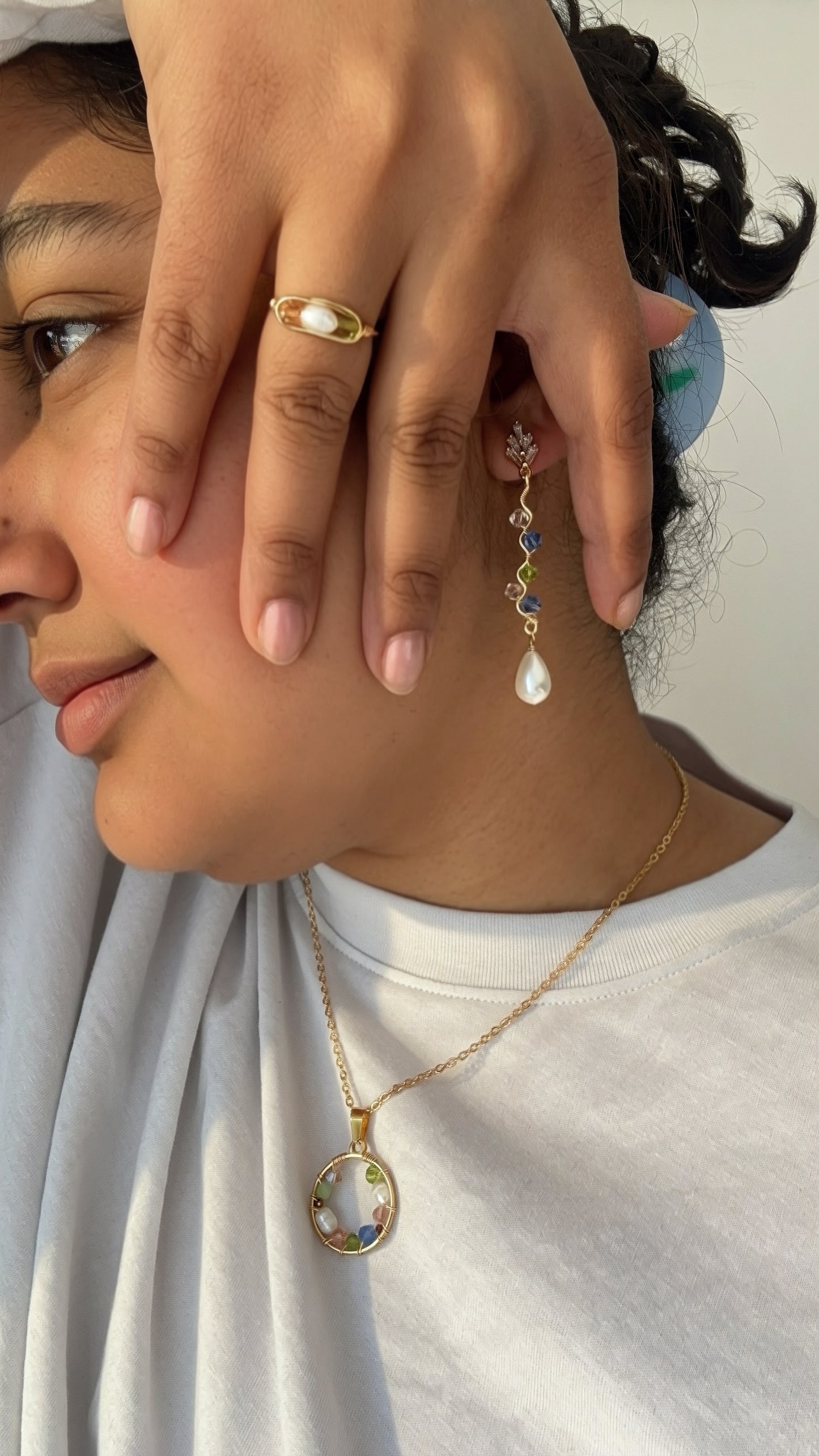 Petals & Puddles: A Collection of Spring, Unique Jewellery