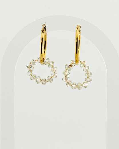 Charmed Hoops: The Ultimate Girlie Girl Earrings