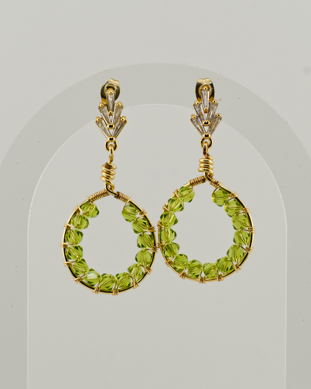 Royal Round: Lightweight, Colourful, Bold Earrings for Everyday Wear or Special Occasions