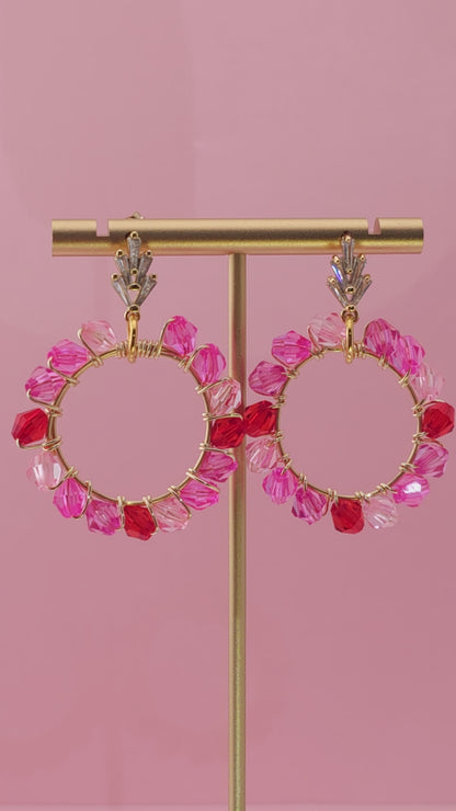 The Solstice Sprout Drops | Nature-Inspired 18k Gold Plated Jewellery