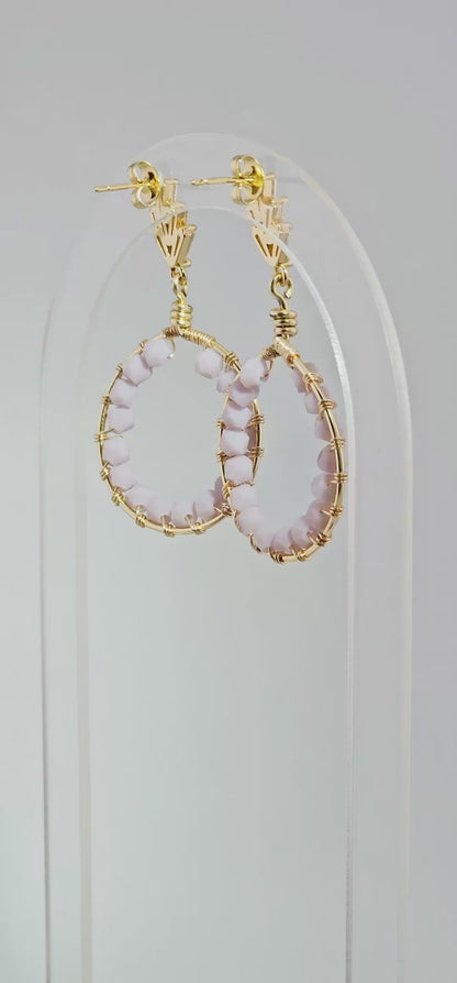 Royal Round: Lightweight, Colourful, Bold Earrings for Everyday Wear or Special Occasions